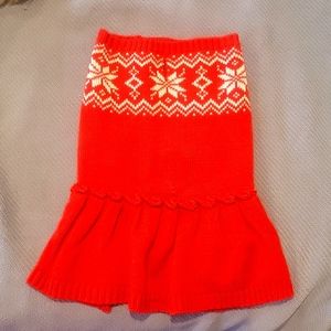 Dog Holiday Sweater size Medium